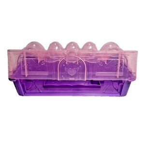 Hatchimals ColleGGtibles Egg Carton PlaySet Purple Pink Storage Case‎ Container